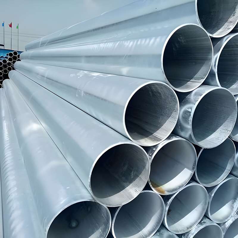 Hot-dip galvanized welded carbon steel pipe for corrosion-resistant industrial piping