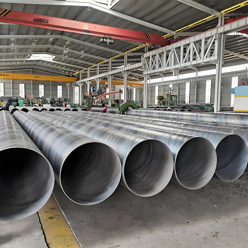 Standard-sized welded carbon steel pipe for water supply pipelines
