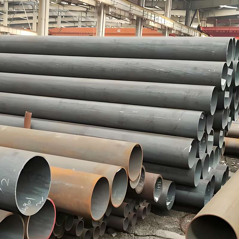 API 5L X46 carbon steel pipe installed in a petrochemical pipeline