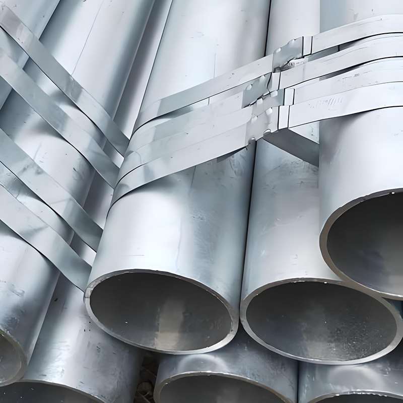 Hot-dip galvanized carbon steel pipe for potable water distribution