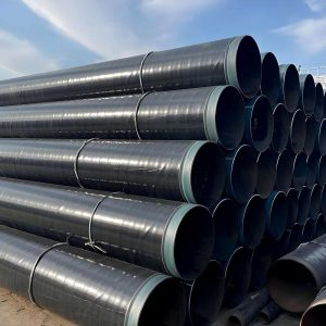 3PE Coated Spiral Steel Pipe