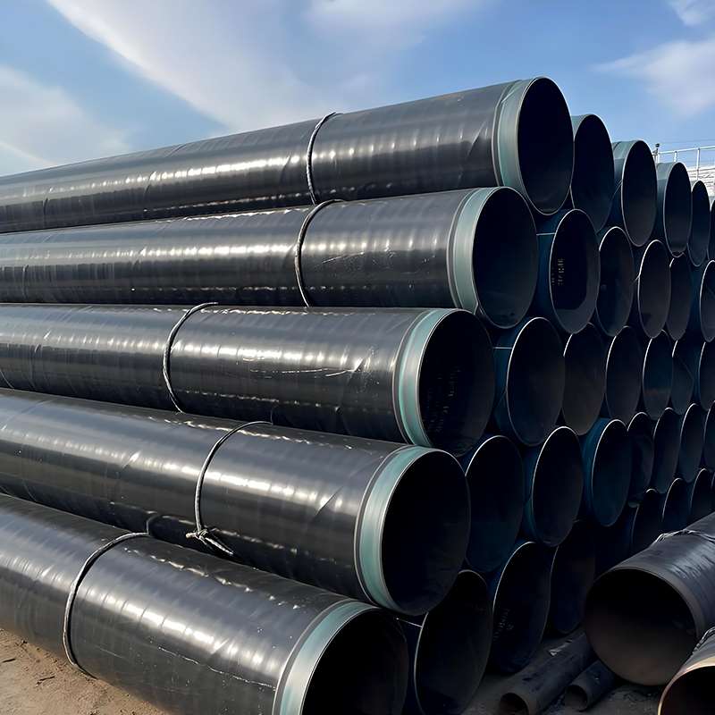 3PE Coated Spiral Steel Pipe