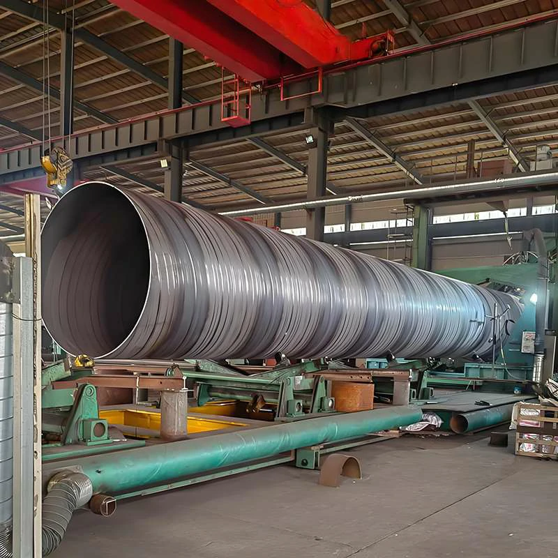 Large diameter spiral welded SSAW pipe for petroleum and natural gas projects