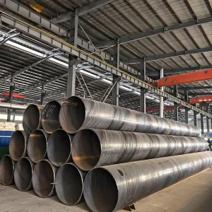 API 5L X42 X52 X60 SSAW Steel Pipe