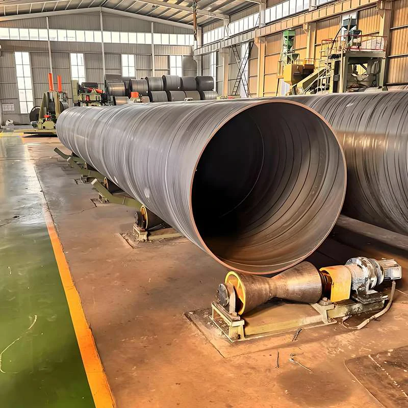 API 5L X42 X52 X60 SSAW spiral welded steel pipes
