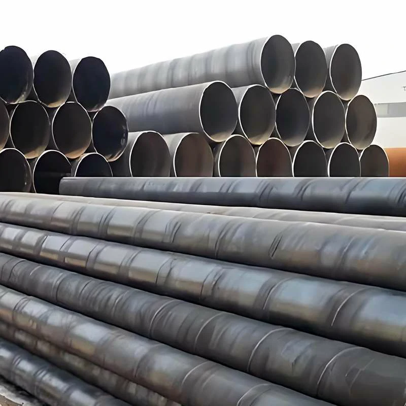 ASTM A252 steel pipe used for bridge and port foundation piling applications