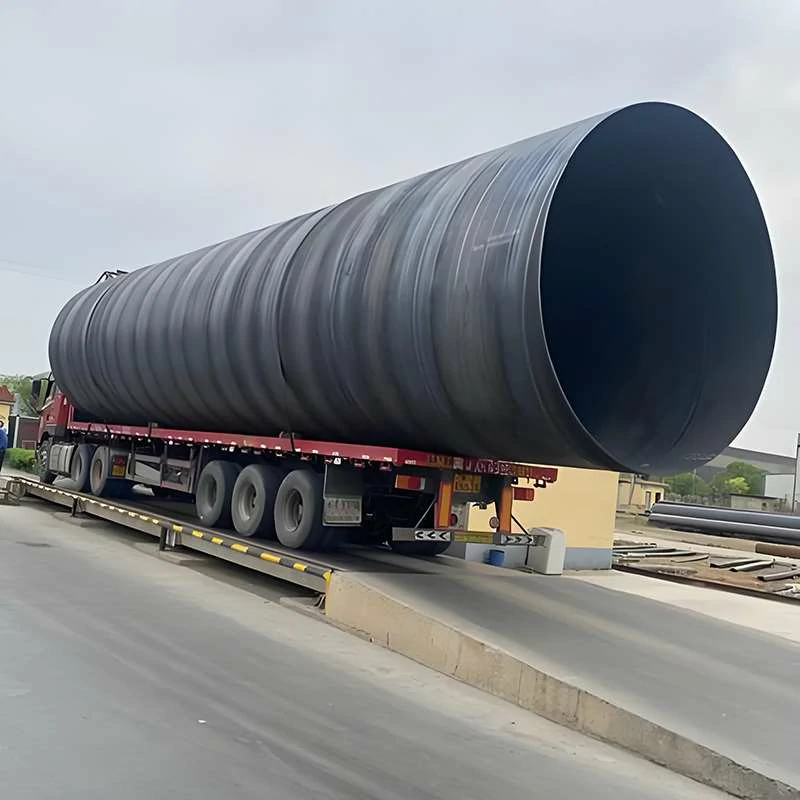 Large diameter API 5L SSAW steel pipe for oil and gas transmission pipeline projects
