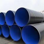 3PE Coated Spiral Steel Pipe with Three Layer Polyethylene Anti Corrosion Coating
