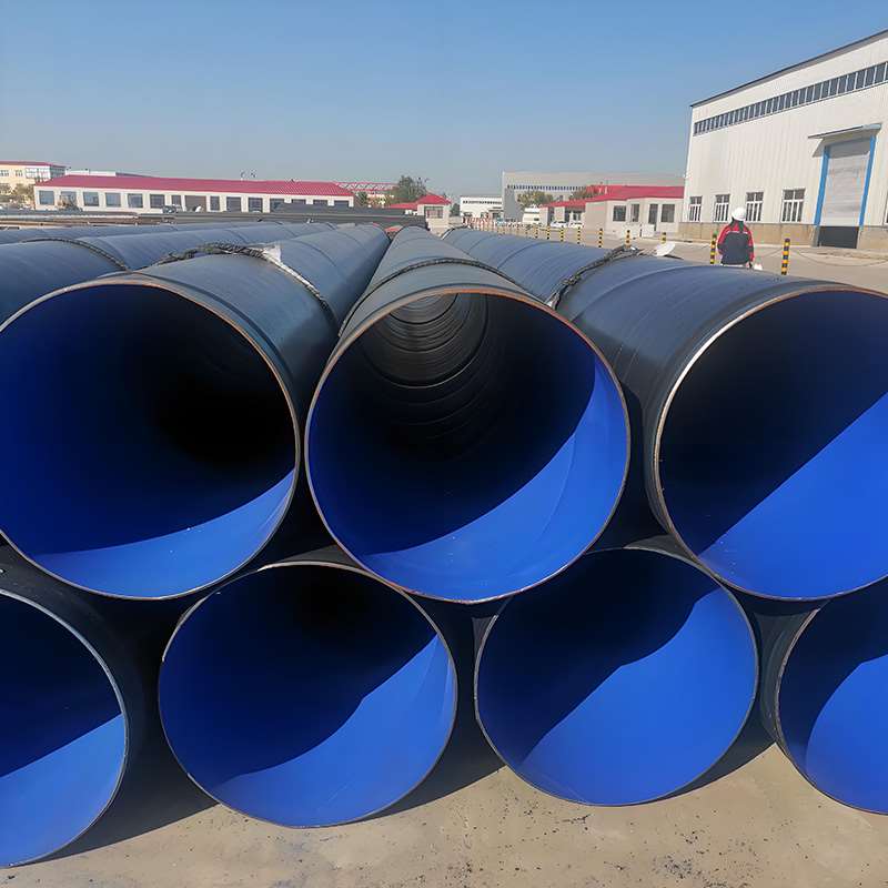 Spiral Steel Pipe with 3PE External Coating for Underground Pipeline Projects