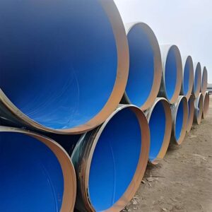 3PE Coated Spiral Welded Steel Pipe for Oil and Gas Transmission Pipelines